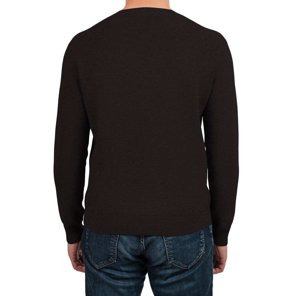 United Colors of Benetton Men's Long Sleeve Shaker Sweater