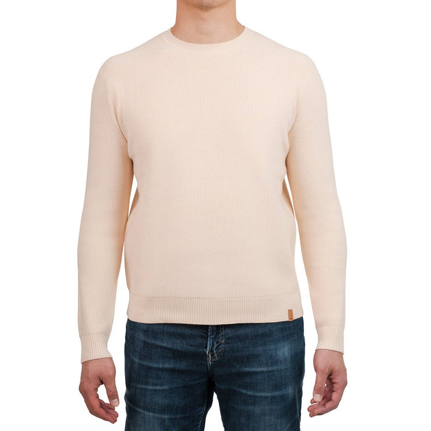 United Colors of Benetton Men's Long Sleeve Shaker Sweater - Ivory