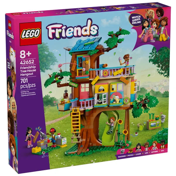 LEGO Friends Friendship Tree House Hangout Building Toy 42652