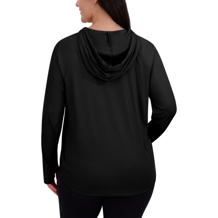 Sage Women's Long Sleeve Ribbed Hoodie