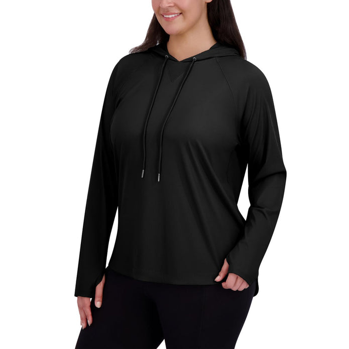 Sage Women's Long Sleeve Ribbed Hoodie