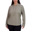 Sage Women's Long Sleeve Ribbed Hoodie