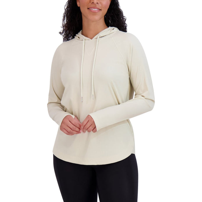 Sage Women's Long Sleeve Ribbed Hoodie