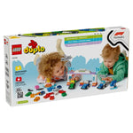 LEGO DUPLO Town F1 Team Race Cars & Drivers Building Toy