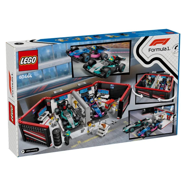 LEGO City F1 Garage & Mercedes-AMG & Alpine Cars Toy