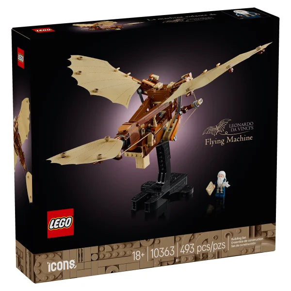 LEGO Icons Leonardo da Vinci's Flying Machine Ornithopter