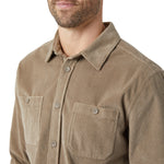 32 Degrees Men's Corduroy Long Sleeve Overshirt