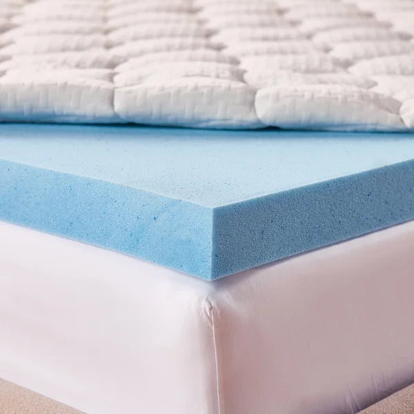 Novaform Pillow Top Plus Gel Memory Foam 4-inch Mattress Topper