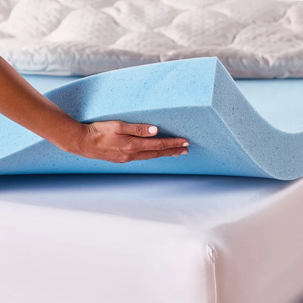 Novaform Pillow Top Plus Gel Memory Foam 4-inch Mattress Topper