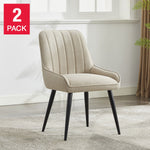Gemini Fabric Dining Chair, 2-pack