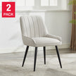 Gemini Fabric Dining Chair, 2-pack