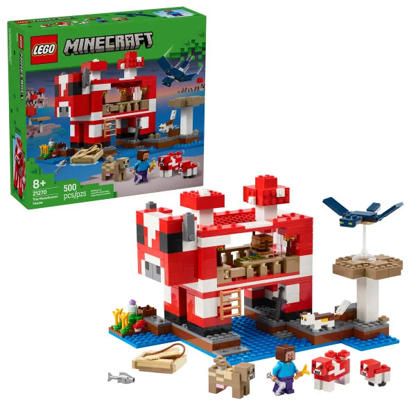 LEGO Minecraft The Mooshroom House