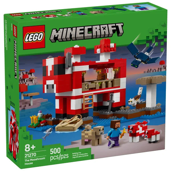LEGO Minecraft The Mooshroom House