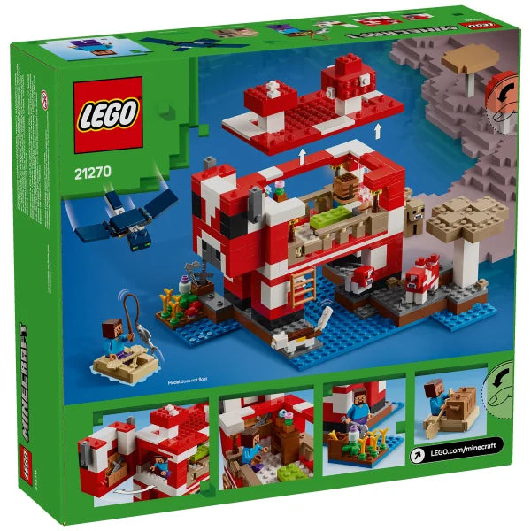 LEGO Minecraft The Mooshroom House