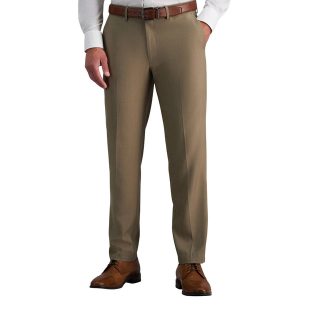Haggar Men's Dress Pant - Taupe