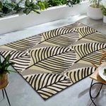 Viana Carnival Collection Leaf Indoor/Outdoor Area Rug