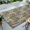 Viana Carnival Collection Leaf Indoor/Outdoor Area Rug