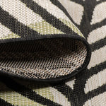 Viana Carnival Collection Leaf Indoor/Outdoor Area Rug