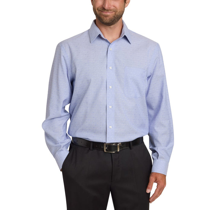 Kirkland Signature Men's Dress Shirt - Blue