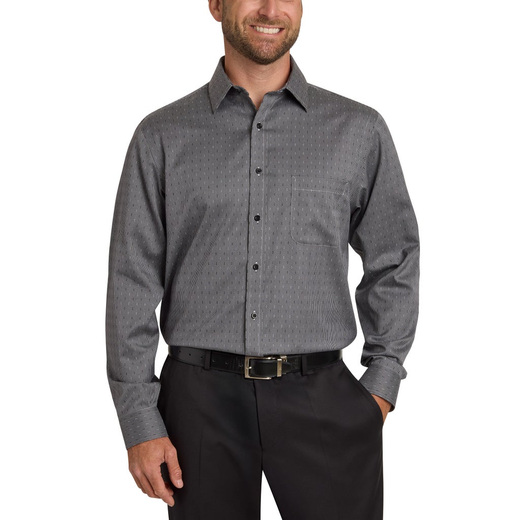 Kirkland Signature Men's Dress Shirt - Grey