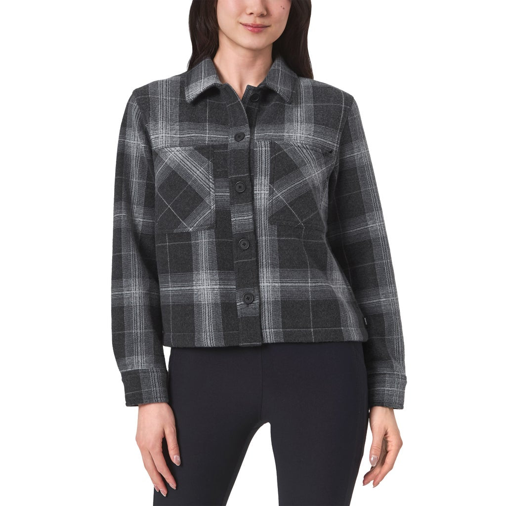 Mondetta Women’s Knit Cropped Jacket - Black