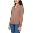 Loft Women’s Fine Knit Sweater with Johnny Collar