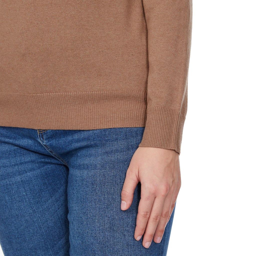 Loft Women’s Fine Knit Sweater with Johnny Collar