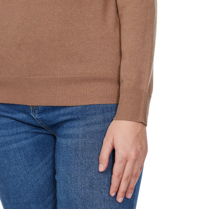 Loft Women’s Fine Knit Sweater with Johnny Collar