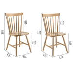 Bush Furniture West End Dining Chair, 2-pack