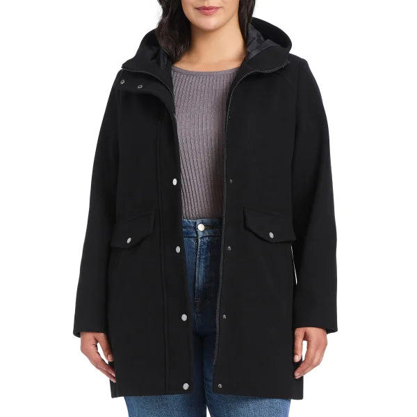 Vince Camuto Women's Faux Wool Coat