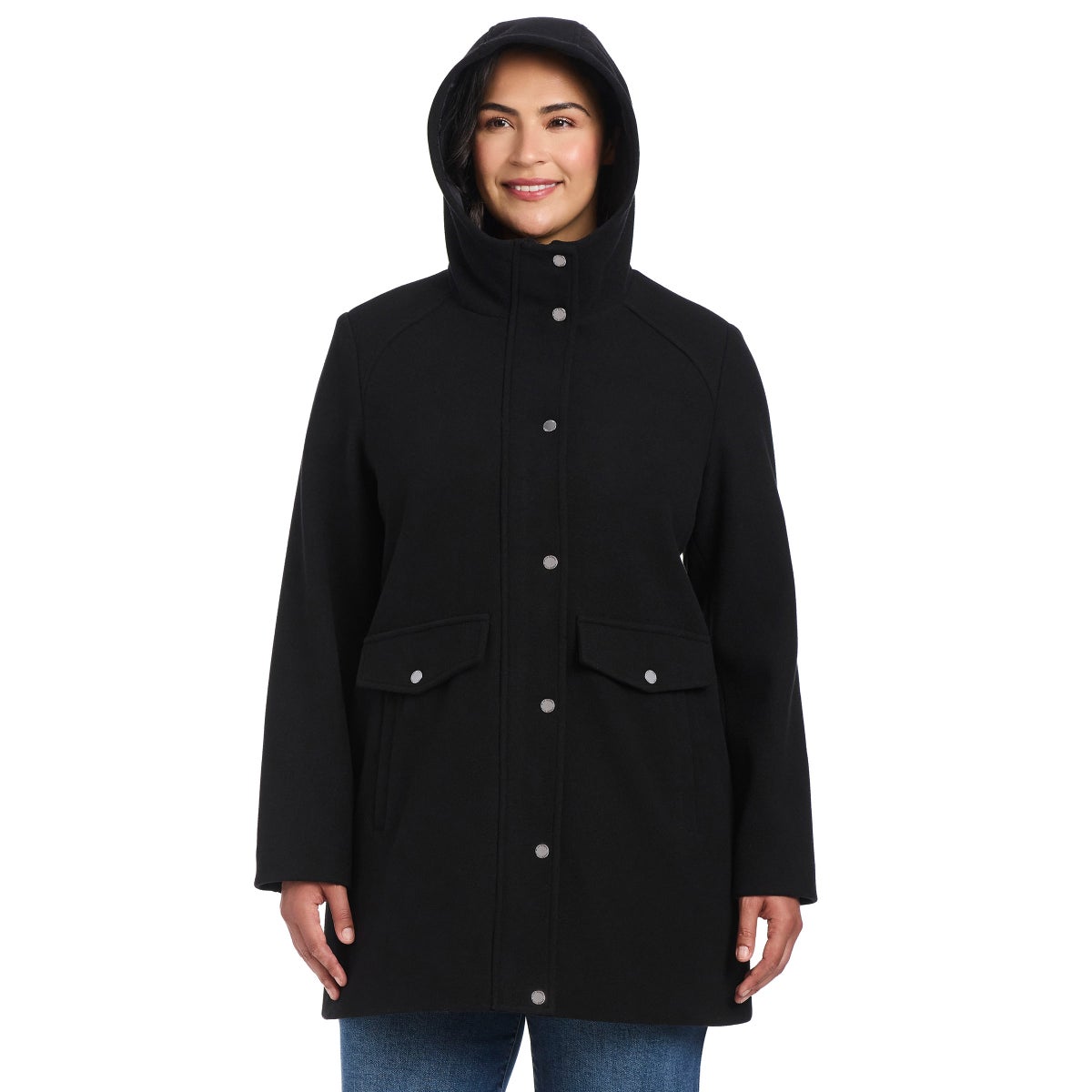 Vince Camuto Women's Faux Wool Coat