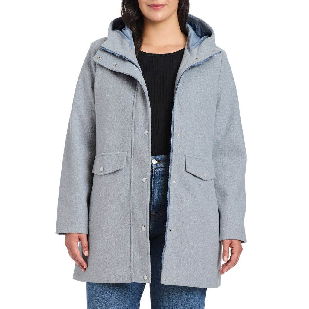 Vince Camuto Women's Faux Wool Coat