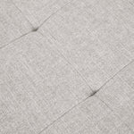 King Fabric Upholstered Storage Ottoman