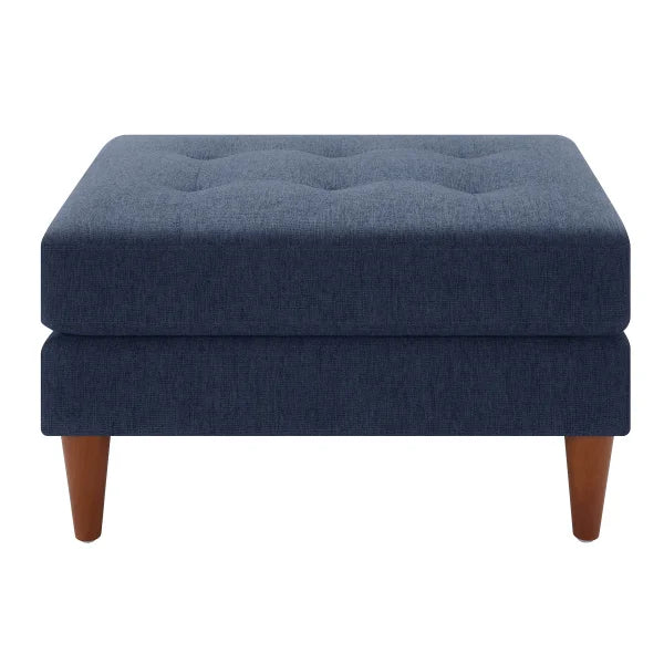 King Fabric Upholstered Ottoman