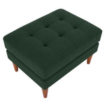 King Fabric Upholstered Ottoman