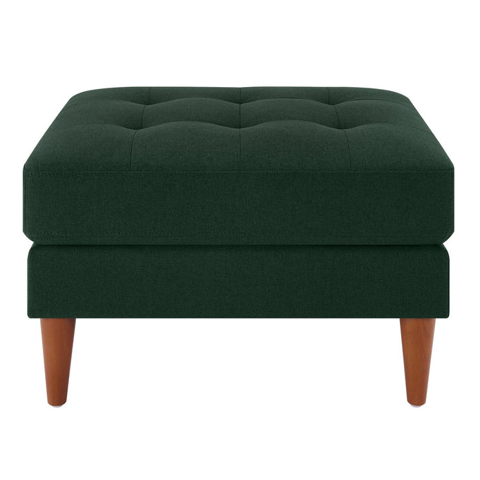 King Fabric Upholstered Ottoman