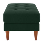King Fabric Upholstered Ottoman
