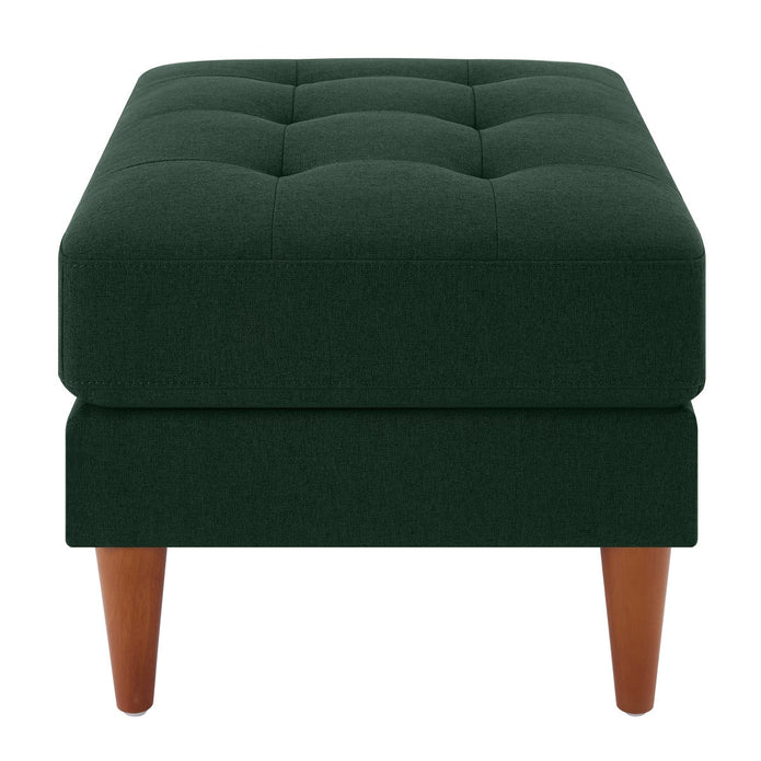 King Fabric Upholstered Ottoman