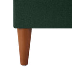 King Fabric Upholstered Ottoman