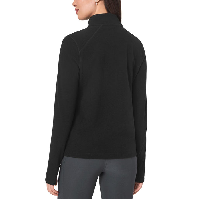 Mondetta Women's Quarter Zip Micro Polar Fleece Pullover