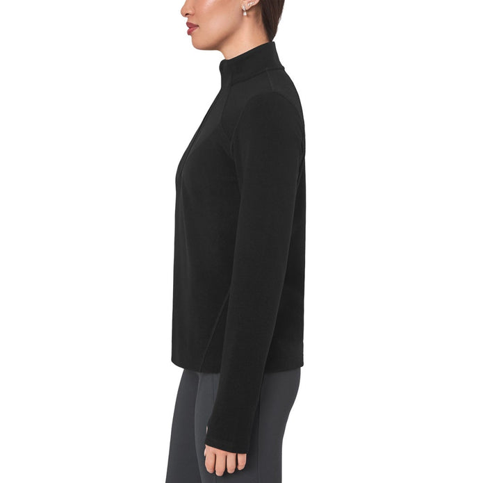 Mondetta Women's Quarter Zip Micro Polar Fleece Pullover