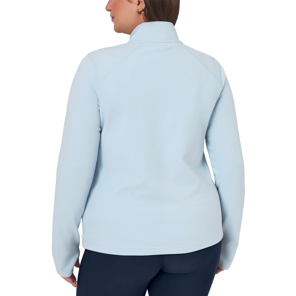 Mondetta Women's Quarter Zip Micro Polar Fleece Pullover