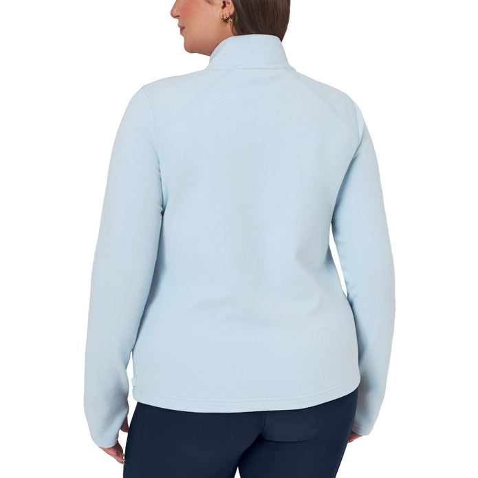 Mondetta Women's Quarter Zip Micro Polar Fleece Pullover
