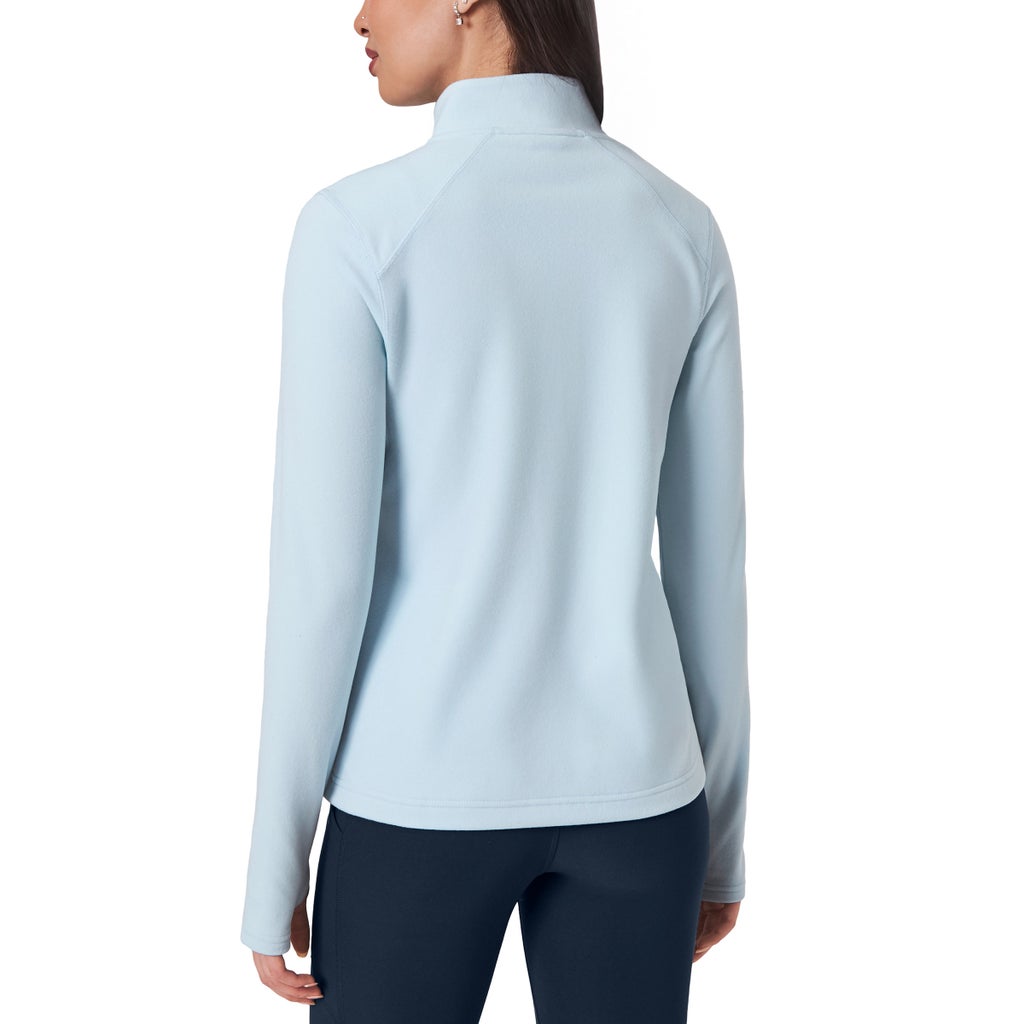 Mondetta Women's Quarter Zip Micro Polar Fleece Pullover