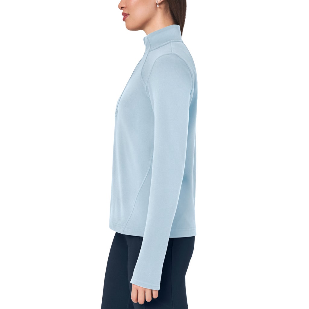 Mondetta Women's Quarter Zip Micro Polar Fleece Pullover