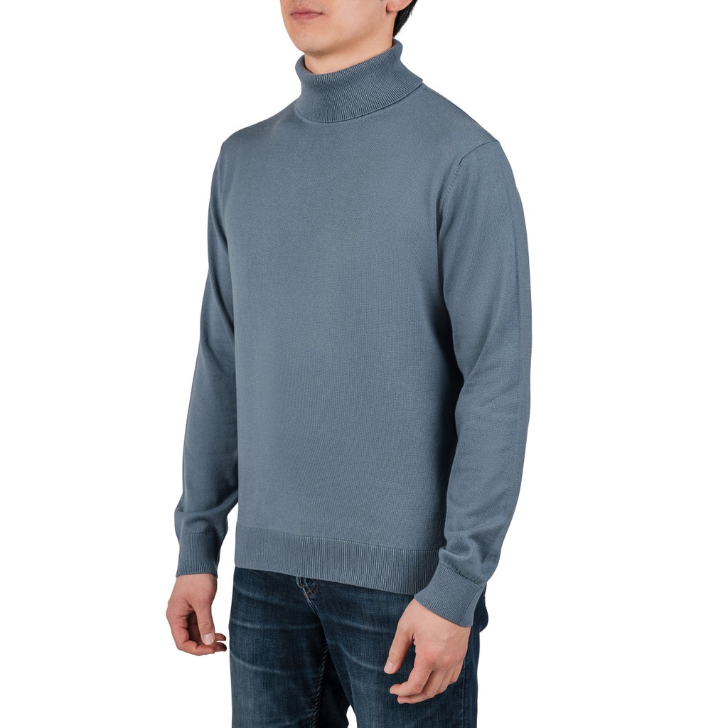 Rough Dress Men's Long Sleeve Turtle Neck