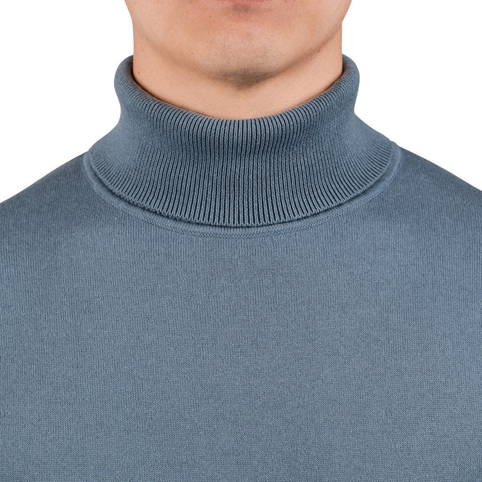 Rough Dress Men's Long Sleeve Turtle Neck