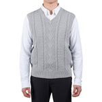 United Colors of Benetton Men's Cable Knit Vest