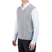United Colors of Benetton Men's Cable Knit Vest