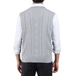 United Colors of Benetton Men's Cable Knit Vest